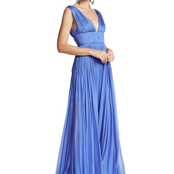 Maria Lucia Hohan | Rowen Maxi Dress, Amparo Blue, FR 34 - Picture 11 of 11